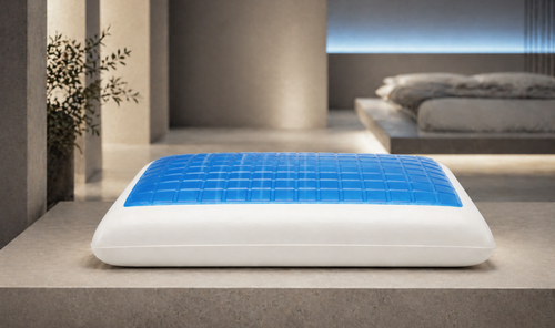  Sleep Systems™ Cooling Core Pillow | Powered by the Triple-Layer Cooling System. 