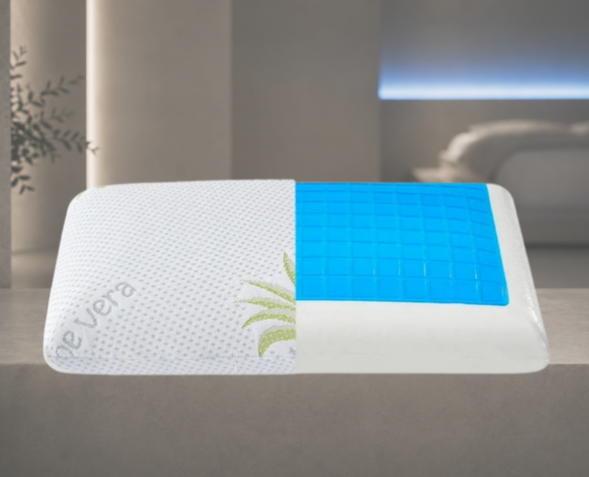 Sleep Systems™ Cooling Core Pillow | Powered by the Triple-Layer Cooling System.
